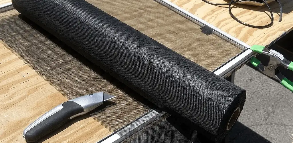 Window screen replacement materials and tools for screen repair in Cedar Rapids, IA